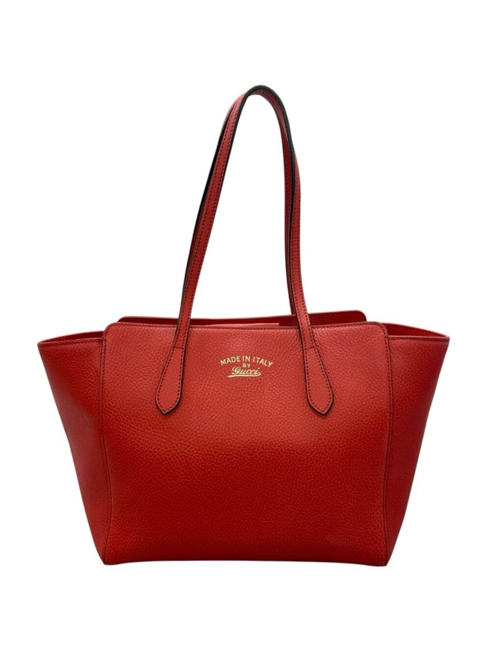 Gucci Swing Tote Bag Leather